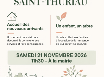 Bienvenue à Saint-Thuriau — Nouvelle invitation claire
